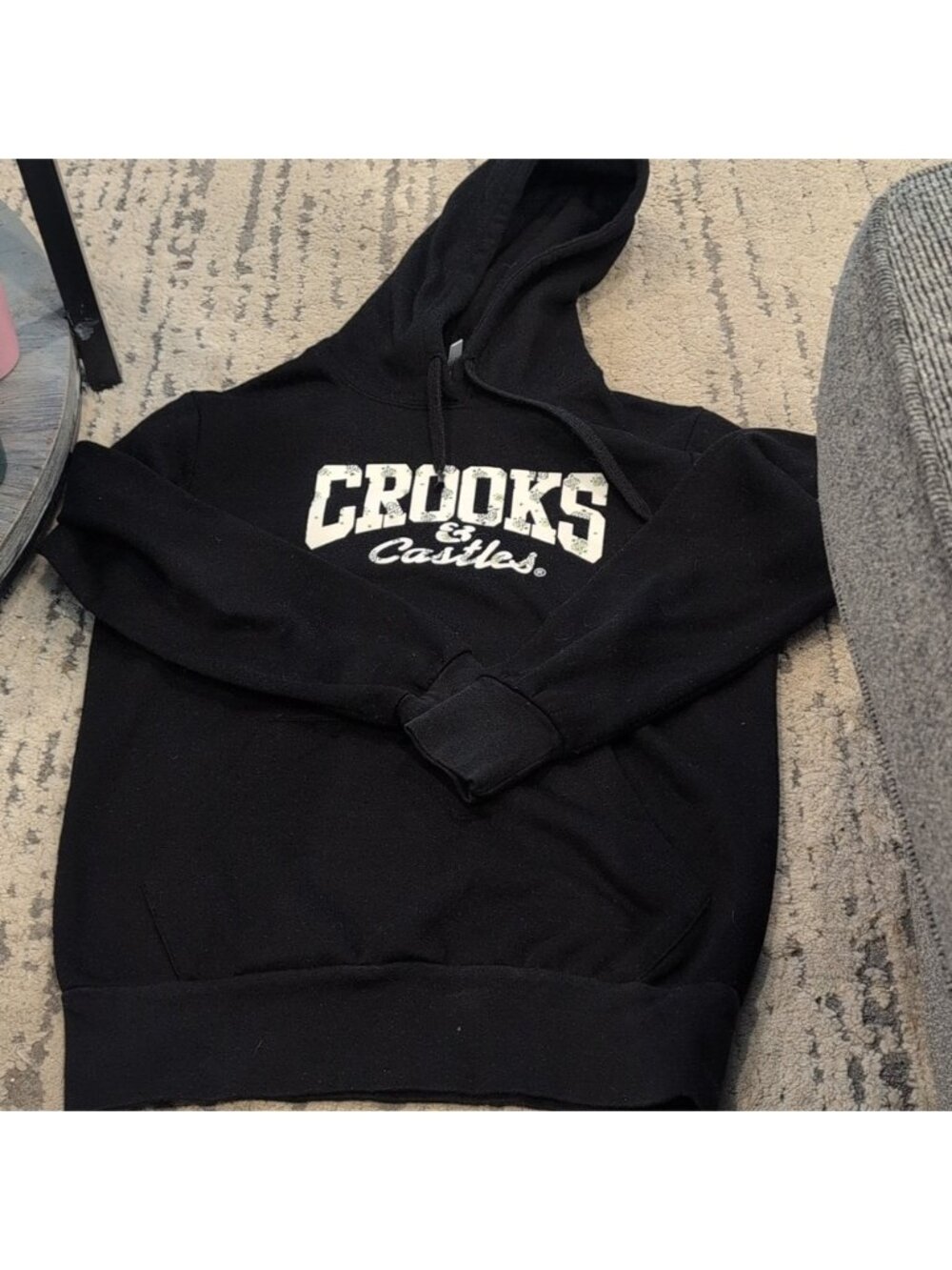 Crooks & Castle Black Hoodie